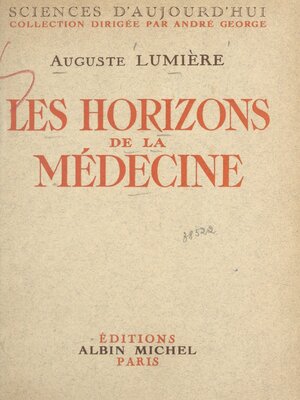 cover image of Les horizons de la médecine